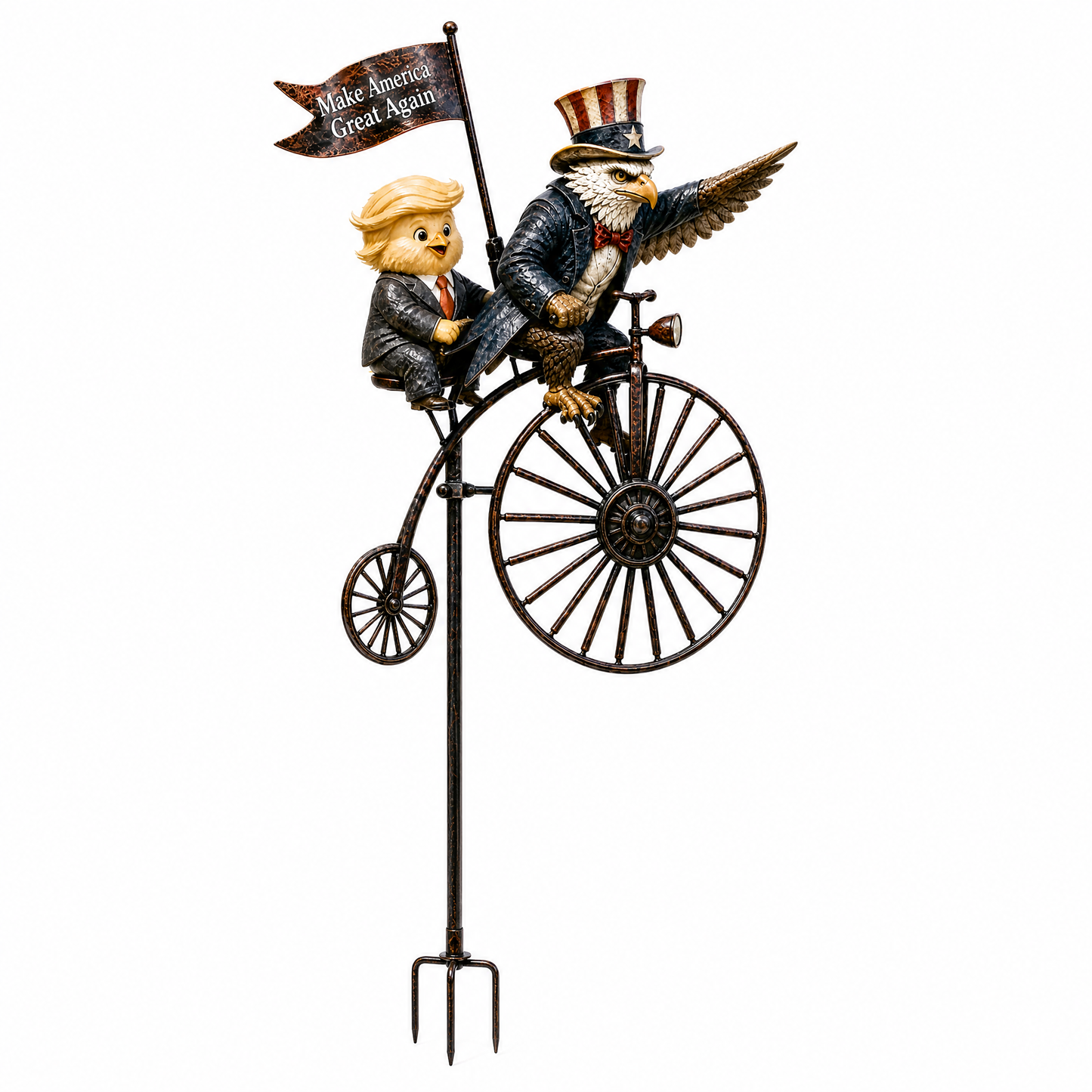 Make America Great Again Garden Windmill Decoration Ornaments