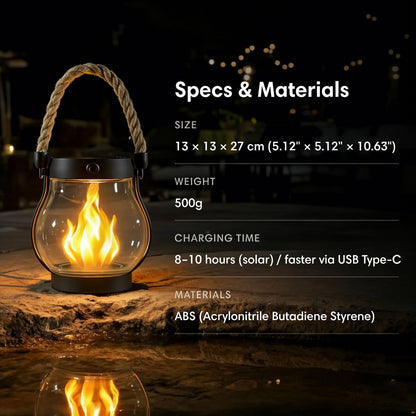 🔥  Solar Garden Lanterns – No Wiring, Auto-On at Dusk! Last Chance Before They're Gone!