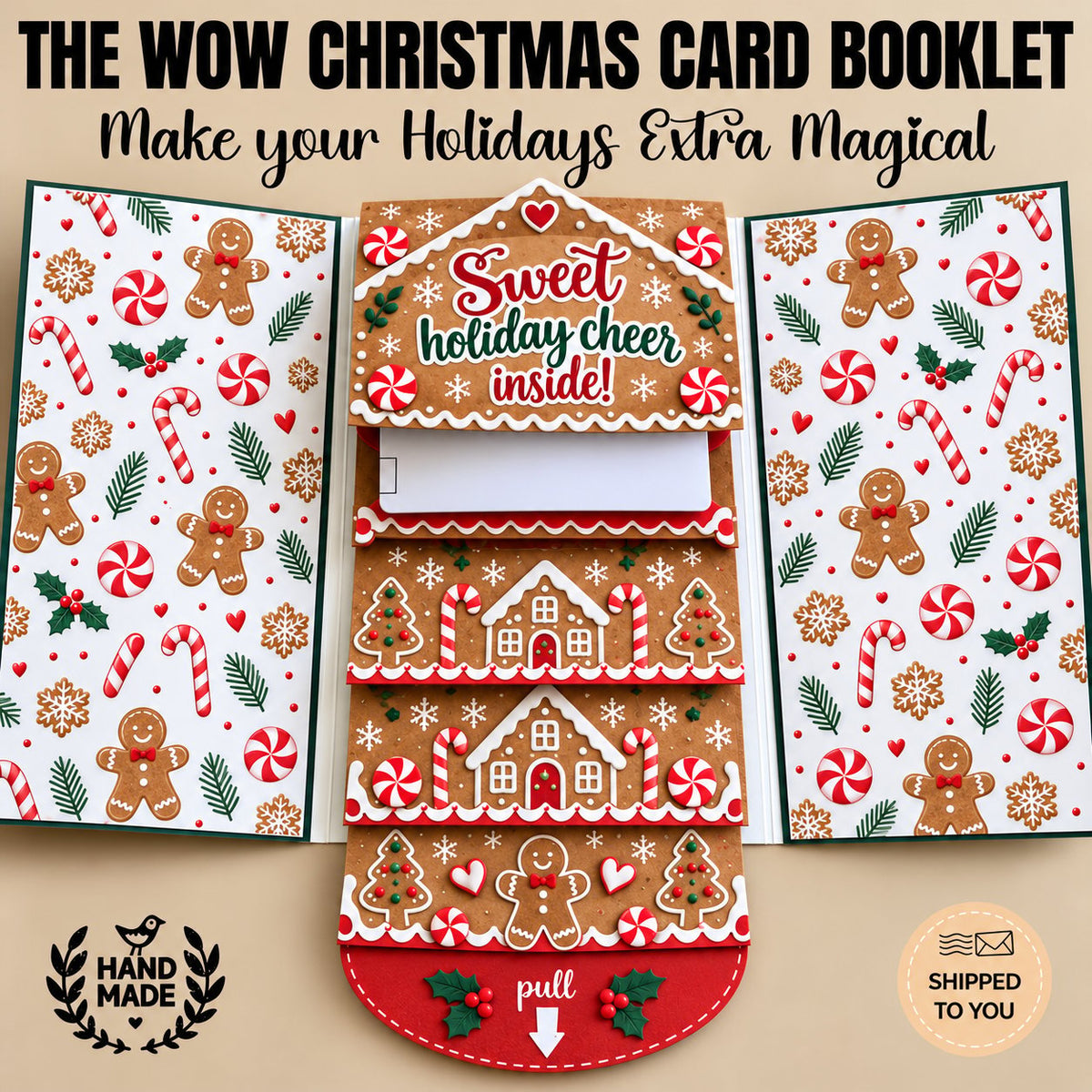🎄Christmas Sale 49% OFF🎄Waterfall Christmas Gift Card Booklet