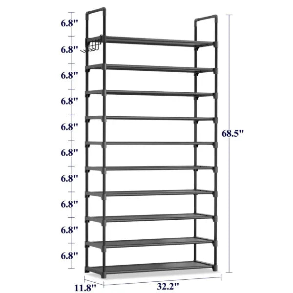3-10-Tier Shoe Organizer