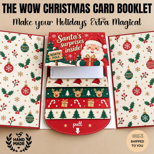 🎄Christmas Sale 49% OFF🎄Waterfall Christmas Gift Card Booklet