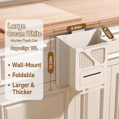 🔥LAST DAY 50% OFF🔥Wall-Mounted Trash Bin with Bag Dispenser