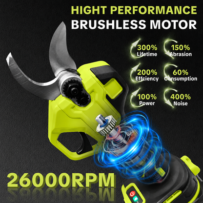 🔥Hot Sale 50% OFF🔥 Cordless Electric Pruning Shears – 1.25' Cutting Capacity