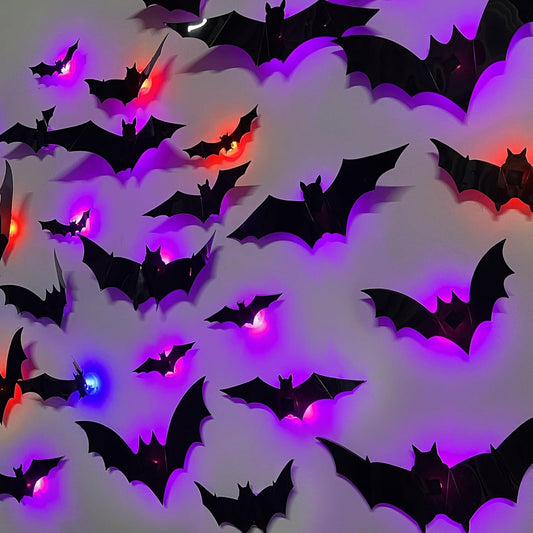 🔥Hot Sale 50% OFF🦇 3D LED Bat Light Decorations