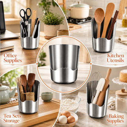 🔥Hot Sale 49% OFF🔥Thickened Stainless Steel Utensil Organizer