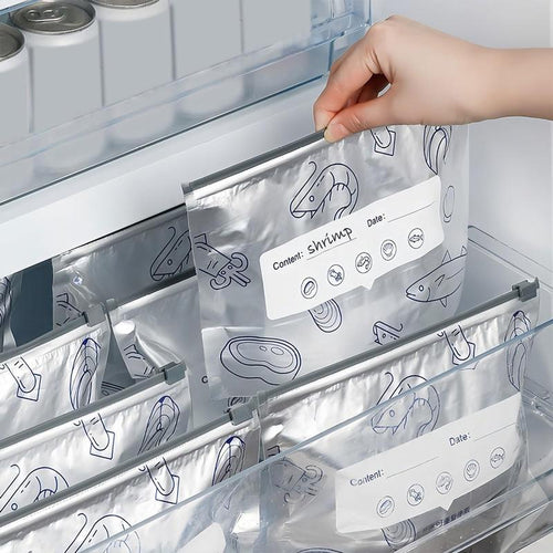 30PCS 2026 Reusable Aluminum Foil Food Storage Bags