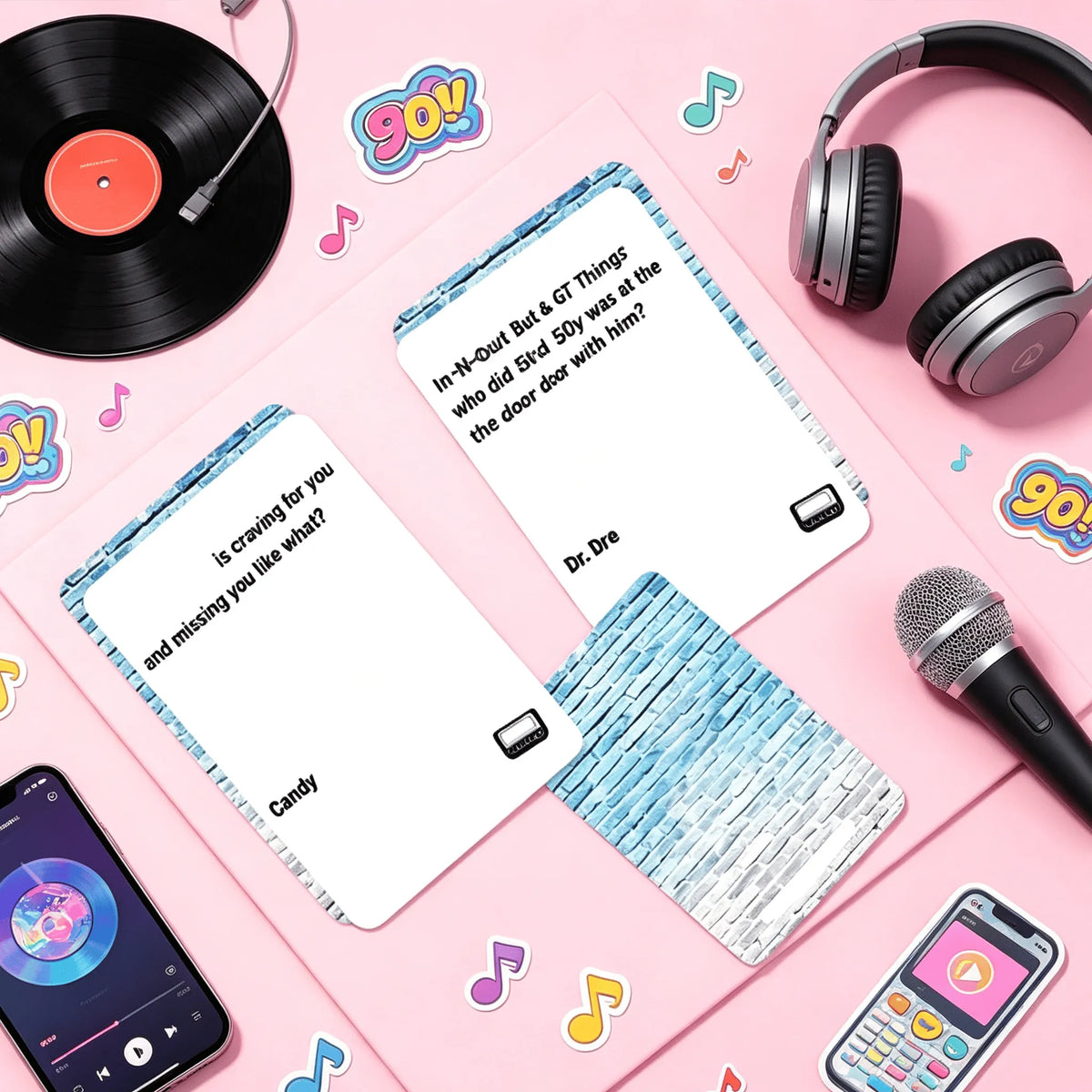 Lyrics Pop Quiz Pop Quiz 90s & 2000s Edition Music Trivia Game