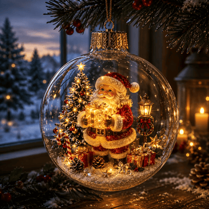 🔥Limited time 50% OFF -✨🎄 Glowing Christmas Story Ornament – Light-Up Mini Holiday Scene(📦Buy 3 Free Shipping)