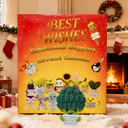 🎄 Christmas Early Bird Sale 50% OFF – 24-Day Heartwarming Crochet Advent Calendar | Daily Christmas Surprise Blind Box 🎁