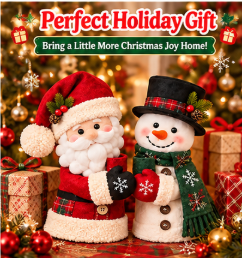Christmas Snowman Door Handle Gloves