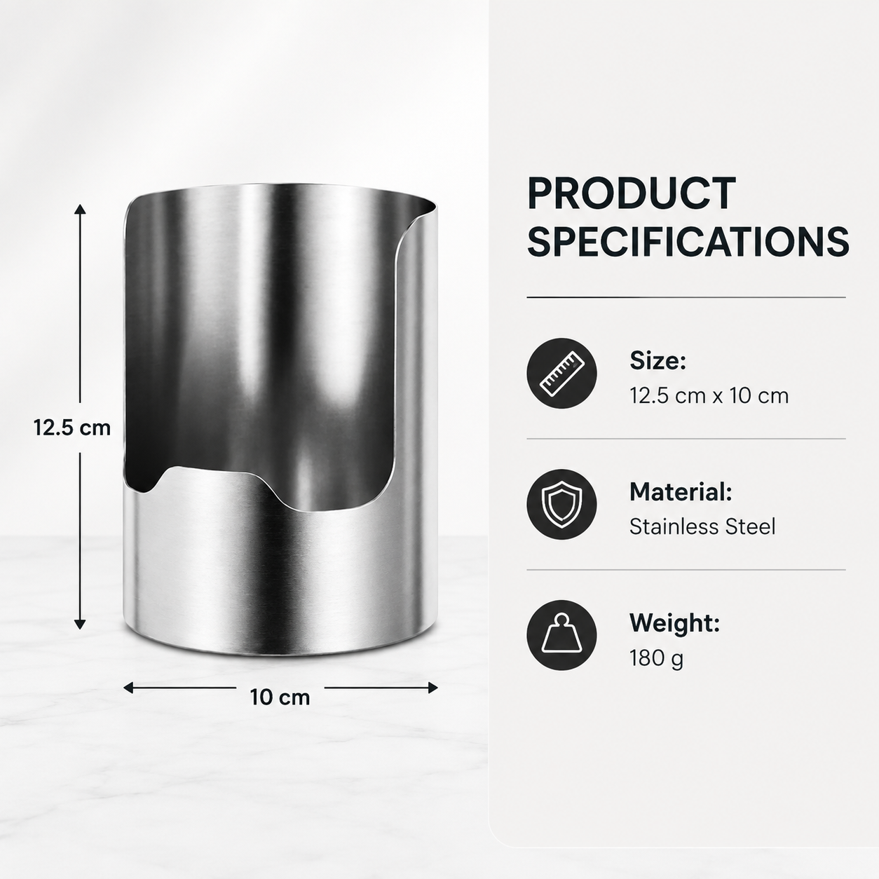 🔥Hot Sale 49% OFF🔥Thickened Stainless Steel Utensil Organizer