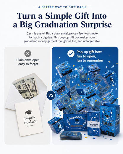 🎁2026 Graduation Surprise Pop-Up Gift Box