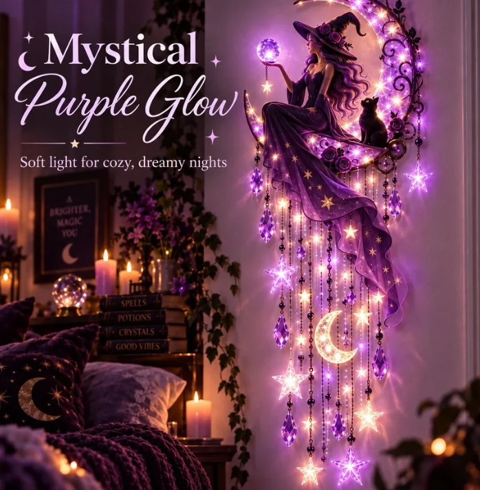 🌙✨ Add A Touch Of Witchy Magic To Any Empty Wall.