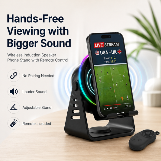 🔥Hot Sale 49% OFF🔥Wireless Speaker Stand with Remote