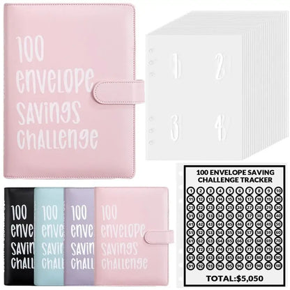 💵 100 Days Dollar Saving Envelope Kit