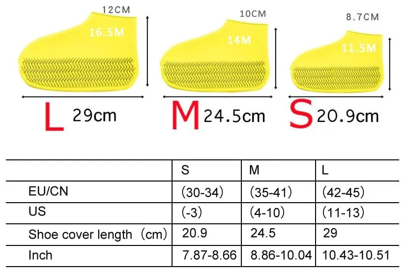 Thick Wear-Resistant Waterproof Shoe Cover
