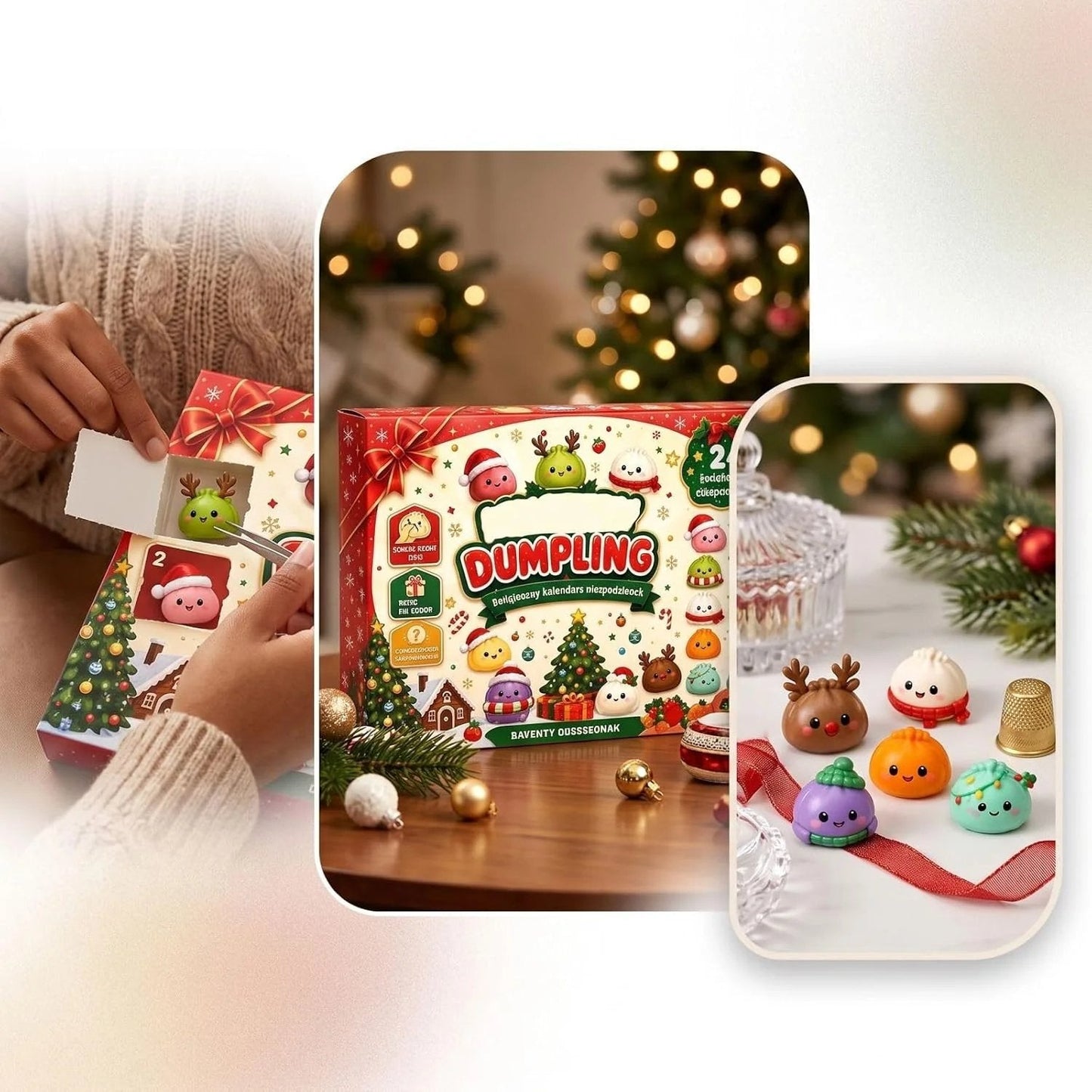 🔥Limited time 50% OFF —🎄 24 Days of Squishy Christmas Surprises