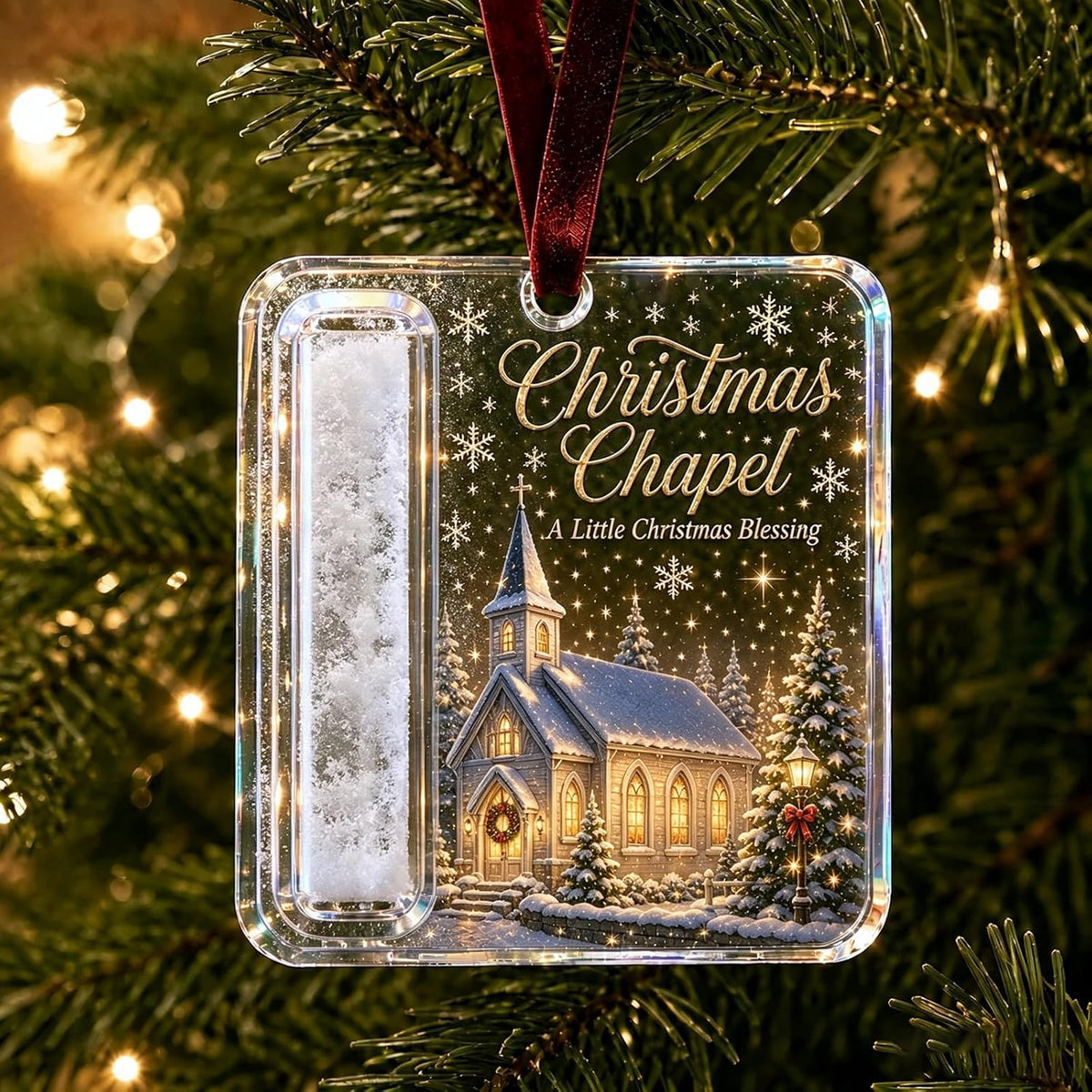 🔥Limited time 50% OFF — Clear Christmas Cash Holder Ornament