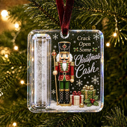 🔥Limited time 50% OFF — Clear Christmas Cash Holder Ornament