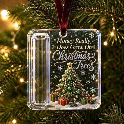 🔥Limited time 50% OFF — Clear Christmas Cash Holder Ornament