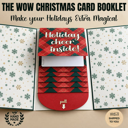 🎄Christmas Sale 49% OFF🎄Waterfall Christmas Gift Card Booklet
