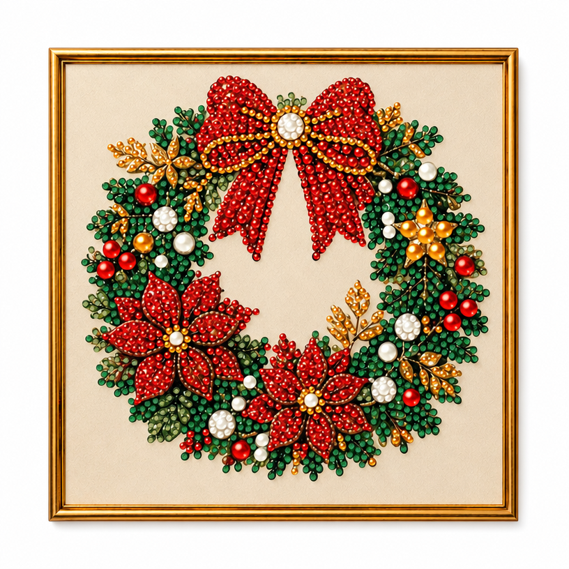 🔥Limited time 50% OFF-Christmas Pearl Bead Painting Kit🎄
