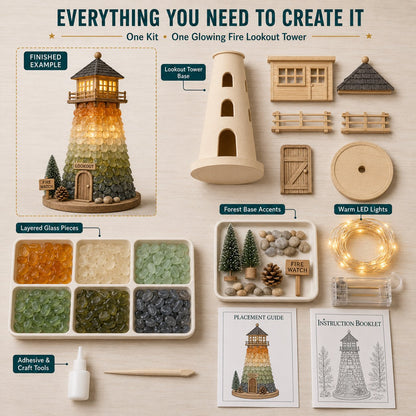⏳ Last Day 42% OFF – 🚒 Beginner-Friendly Vintage Firehouse Mosaic Light DIY Kit Collection | Complete Kit with Mosaic Pieces, LED Lights & Step-by-Step Guide Included 💕