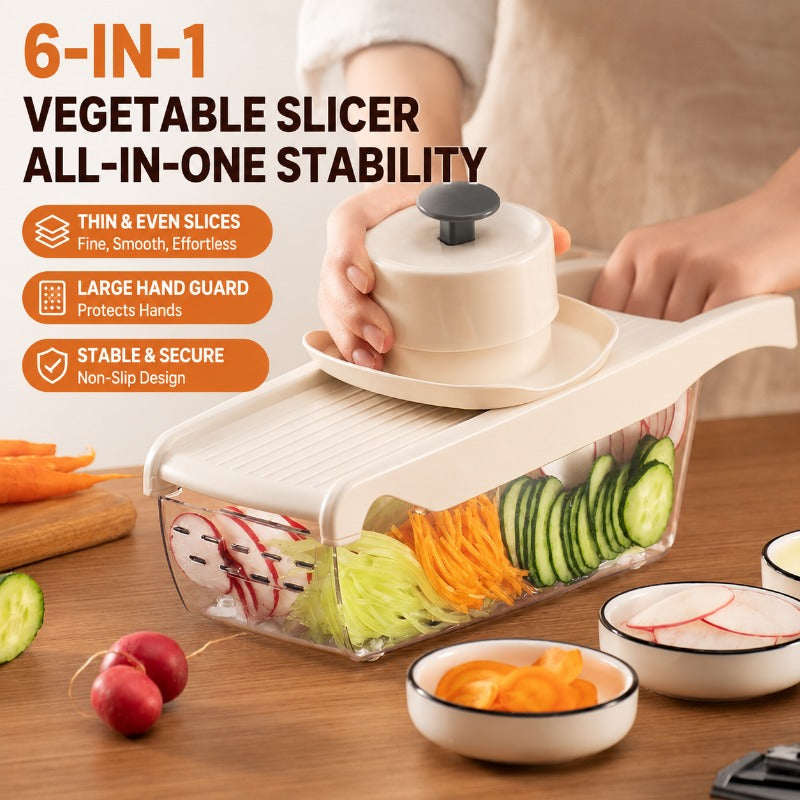 6-in-1 Multi-Blade Veggie Slicer