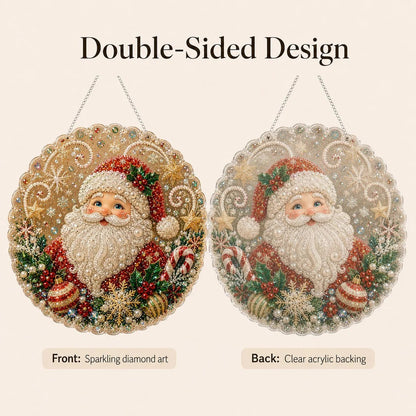 DIY Christmas Pearl Diamond Art Hanging Ornament Kit