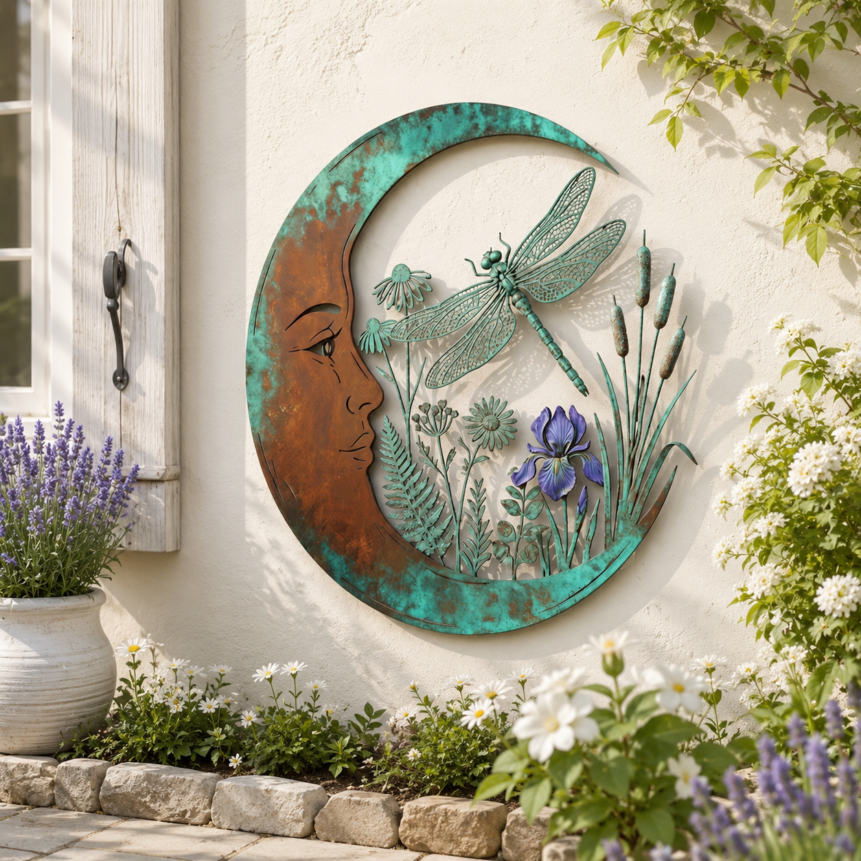 🔥 LIMITED-TIME 50% OFF🔥Dragonfly Moon Wall Decor