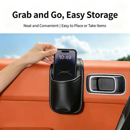 🔥 50% OFF Car Door Storage Pocket 🚗 Double-Layer Organizer for Everyday Essentials