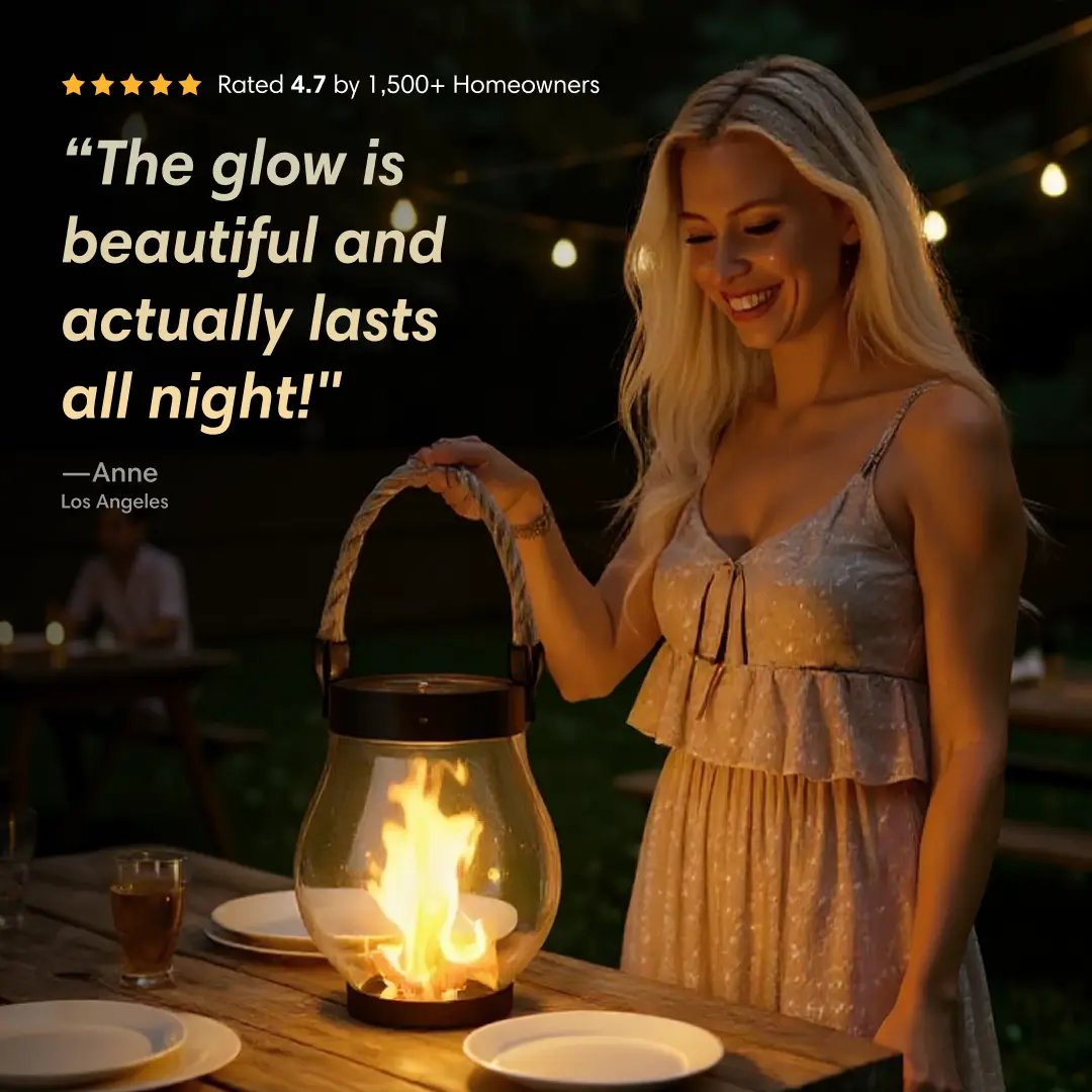 🔥  Solar Garden Lanterns – No Wiring, Auto-On at Dusk! Last Chance Before They're Gone!