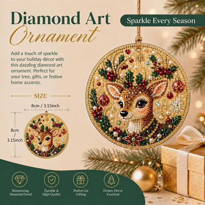 🔥Christmas Sale 49% OFF🎄 DIY Diamond Painting Ornaments Kit