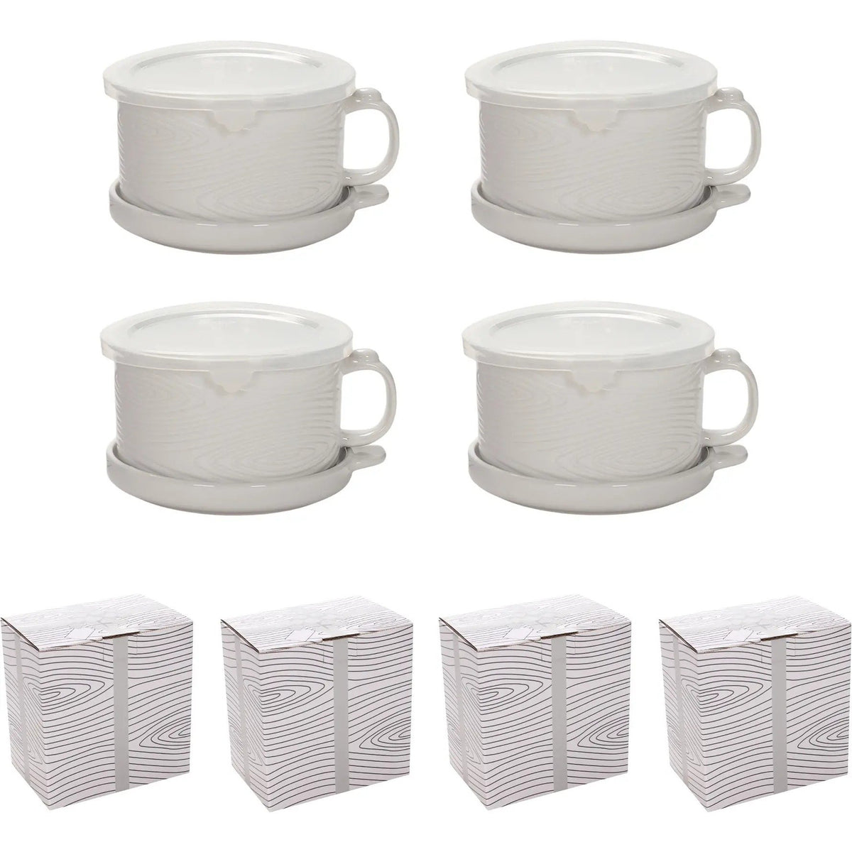 1 PCS 25-oz Mug Meals w/ Lid-its & Gift Boxes
