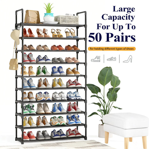 3-10-Tier Shoe Organizer