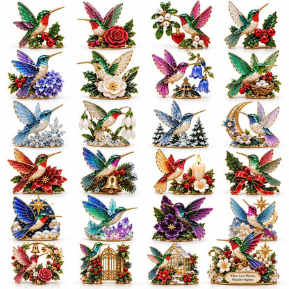 24 Days of Joy in Bloom — Hummingbird Christmas Garden Advent Calendar 2026