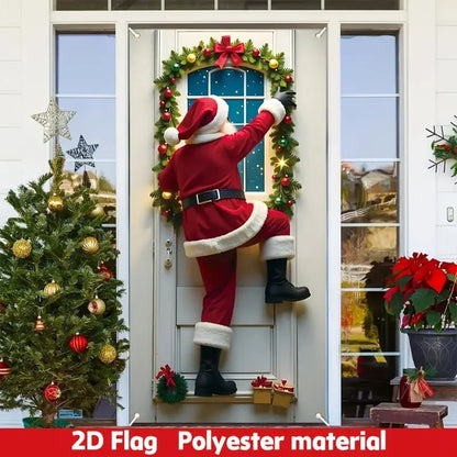 🔥Last Day Promotion 60% OFF💥2026 Christmas Front Door Decoration Cover