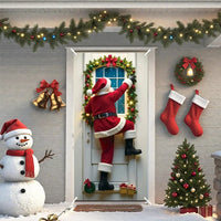 Santa Claus Back View