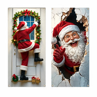 Set A-(Santa Claus Back View+Santa Claus and the Reindeer)