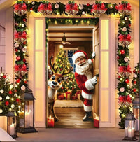 Santa Claus and the Reindeer