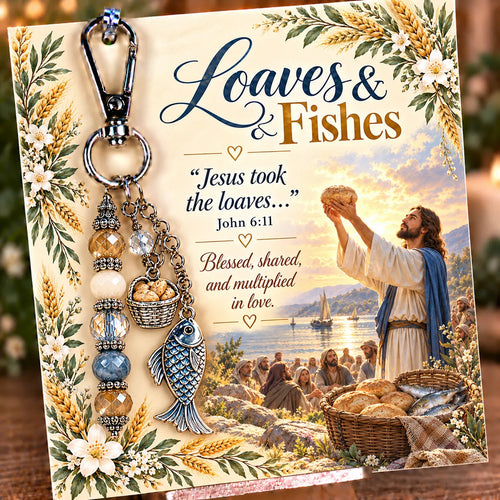 ⏳ Last Day 49% OFF – ✝️ Christian Scripture Keepsake Keychain | 23 Faith-Inspired Designs with Matching Devotional Card 🤍