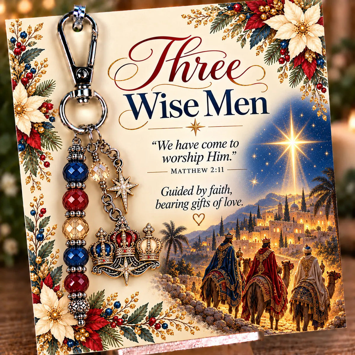 ⏳ Last Day 49% OFF – ✝️ Christian Scripture Keepsake Keychain | 23 Faith-Inspired Designs with Matching Devotional Card 🤍