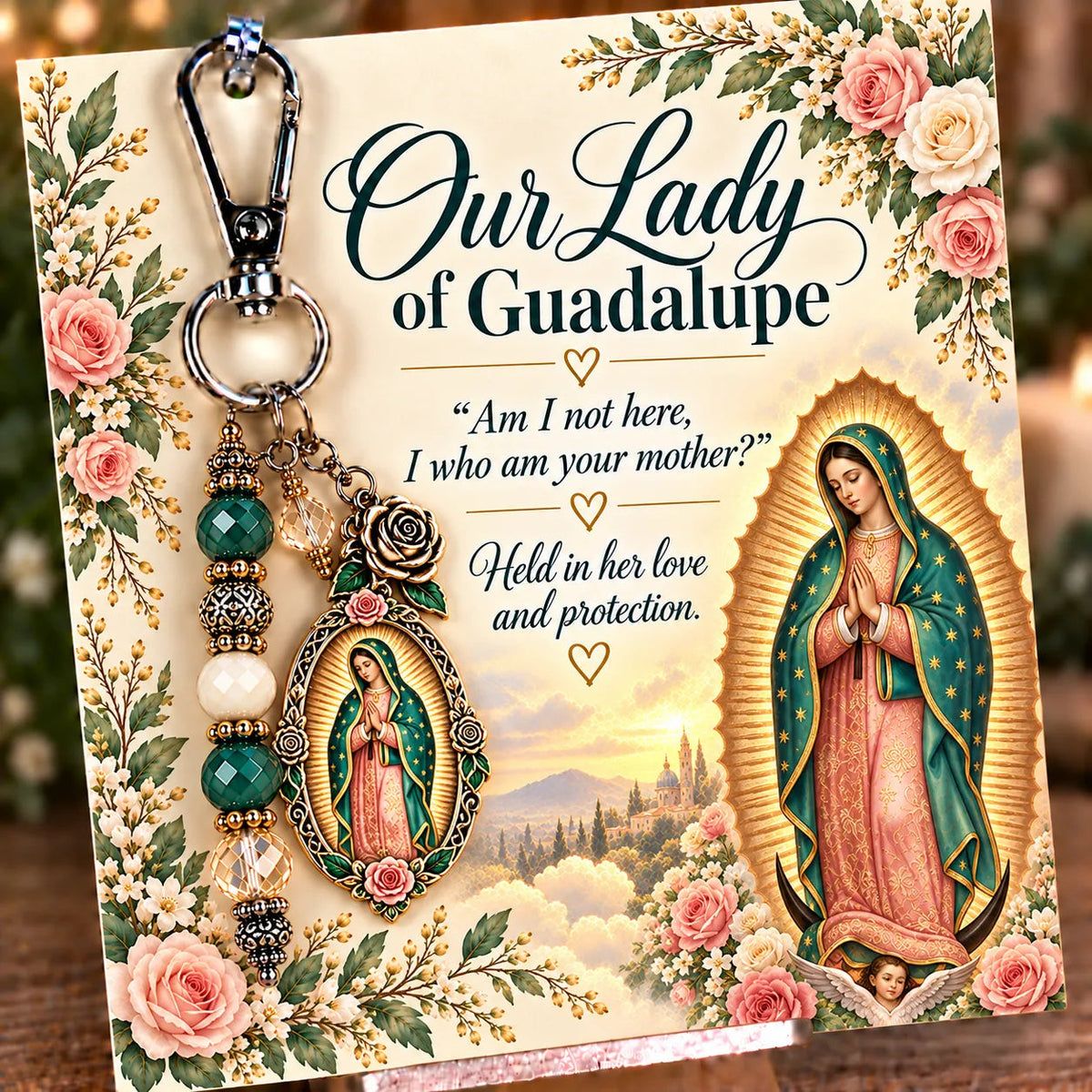 ⏳ Last Day 49% OFF – ✝️ Christian Scripture Keepsake Keychain | 23 Faith-Inspired Designs with Matching Devotional Card 🤍