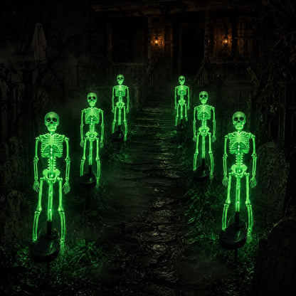 🔥 50% OFF TODAY💀 Solar Skeleton Yard Stake