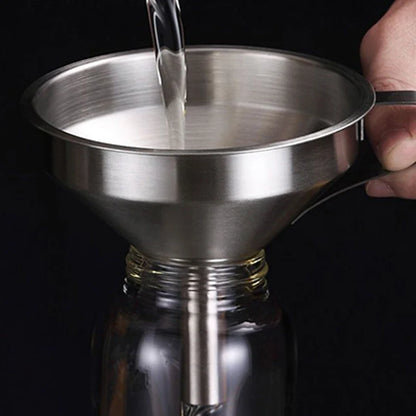 ⏳🔥limited-time 50% Off! ⏰ Stainless Steel Filter Funnel – Kitchen & Lab Multi-use ✨