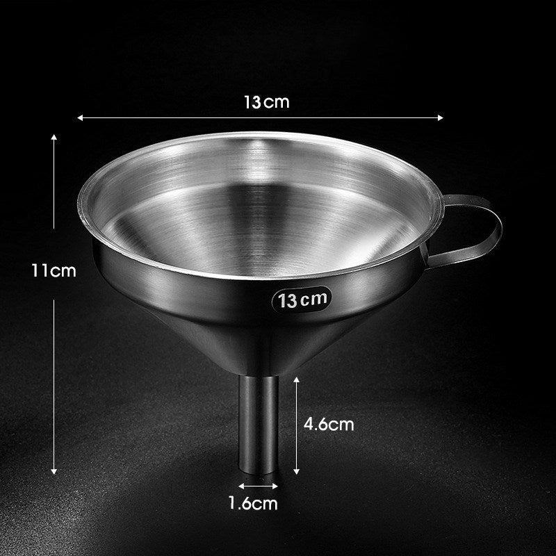 ⏳🔥limited-time 50% Off! ⏰ Stainless Steel Filter Funnel – Kitchen & Lab Multi-use ✨