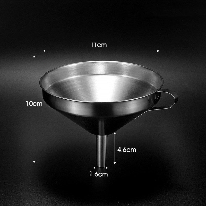 ⏳🔥limited-time 50% Off! ⏰ Stainless Steel Filter Funnel – Kitchen & Lab Multi-use ✨