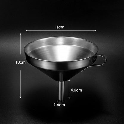 ⏳🔥limited-time 50% Off! ⏰ Stainless Steel Filter Funnel – Kitchen & Lab Multi-use ✨