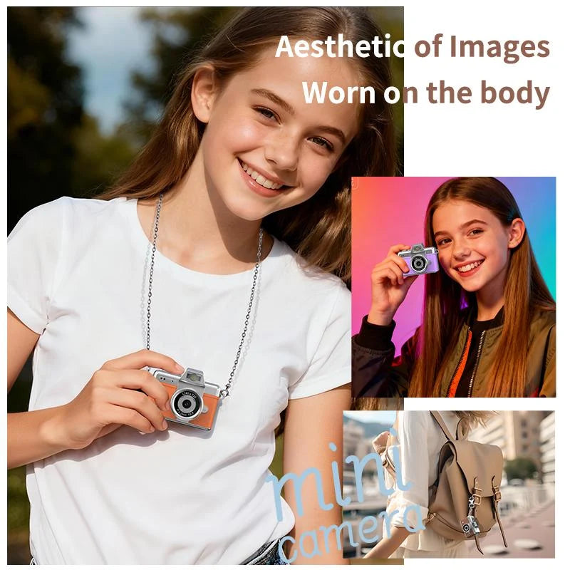 🚚Free Shipping - Y2K Pocket Mini Digital Camera 📸 1.47" LCD Screen Compact Photo & Video Cam (No TF card)