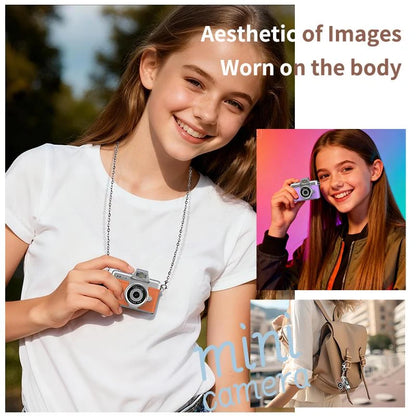 🚚Free Shipping - Y2K Pocket Mini Digital Camera 📸 1.47" LCD Screen Compact Photo & Video Cam (No TF card)